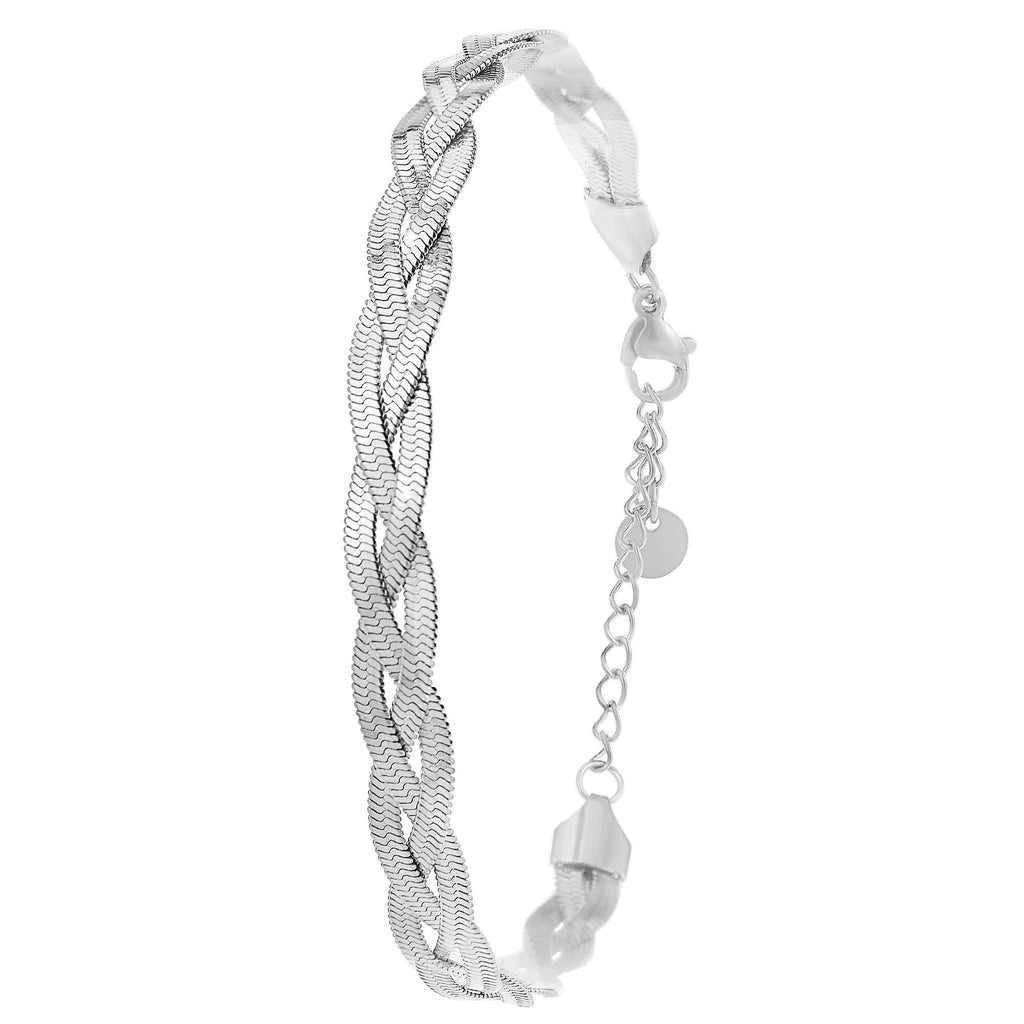 Boucles - Double anneau torsadé - Acier Inoxydable - Actuel Diffusion Boucles - Double anneau torsadé - Acier Inoxydable - Actuel Diffusion