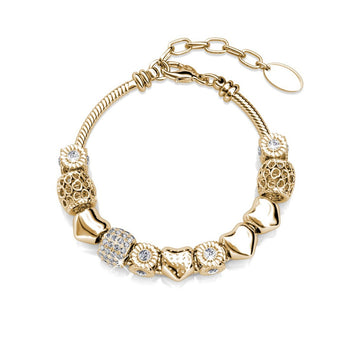 Bracelet Radiant Charm orné de 64 cristaux Swarowski - Livraison offerte