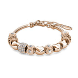 Bracelet Radiant Charm orné de 64 cristaux Swarowski - Livraison offerte