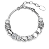 Bracelet Radiant Charm orné de 64 cristaux Swarowski - Livraison offerte