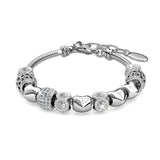 Bracelet Radiant Charm orné de 64 cristaux Swarowski - Livraison offerte