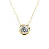 Parure Moon & Birth Stone ornée de 4 cristaux Swarovski  - 1 bracelet + 1 chaîne + 1 paire de boucles d’oreilles - Livraison offerte