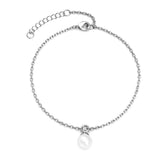 Parure Trio Mother of pearl ornée de cristaux Swarovski - 1 collier + 1 pendentifs + 1 paires de boucles d’oreilles + 1 bracelet - Livraison offerte