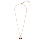 Parure pétale Clover (1 collier + 1 pendentif + 2 boucles d'oreilles) ornée de 6 cristaux Swarovski - Livraison Offerte