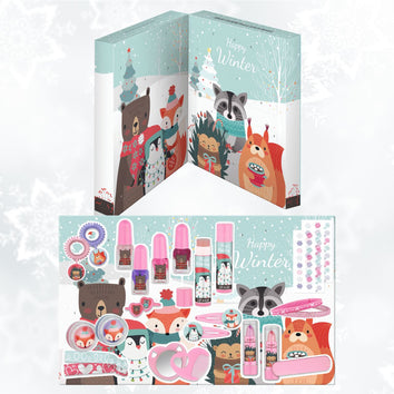 Calendrier de l'avent maquillage et accessoires "KIDS BEAUTY" - Livraison offerte