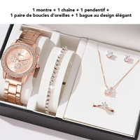 Ensemble de bijoux 5 pièces pour femme - Livraison offerte
