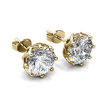 Parure Lily (collier + pendentif + 2 boucles d'oreilles) ornée de 3 cristaux Swarovski - Livraison - Offerte