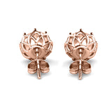 Parure Lily (collier + pendentif + 2 boucles d'oreilles) ornée de 3 cristaux Swarovski - Livraison - Offerte