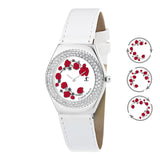 Montre animée SC Crystal orné de cristaux Swarovski - Livraison offerte