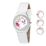 Montre animée SC Crystal orné de cristaux Swarovski - Livraison offerte