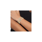 Bracelet Sophie en acier inoxydable orné de cristaux Swarovski - Livraison offerte